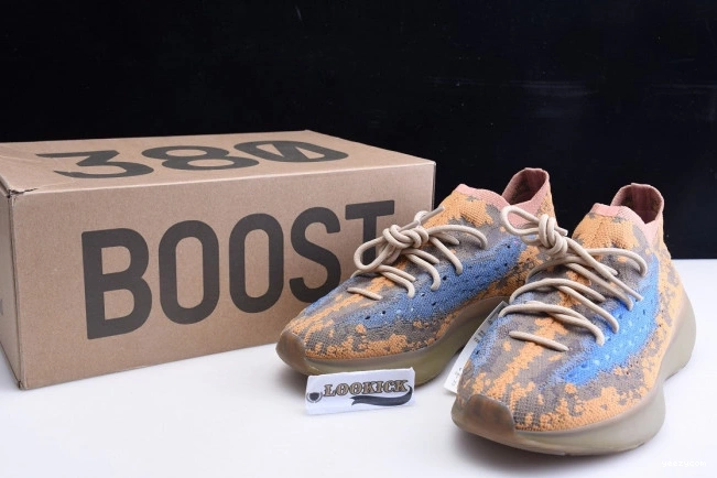 REFLECTIVE ADIDAS BOOST 380 OAT YEEZY BLUE FX9847 0729